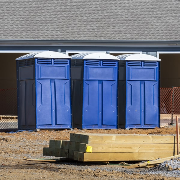 can i customize the exterior of the portable toilets with my event logo or branding in Westminster Ohio